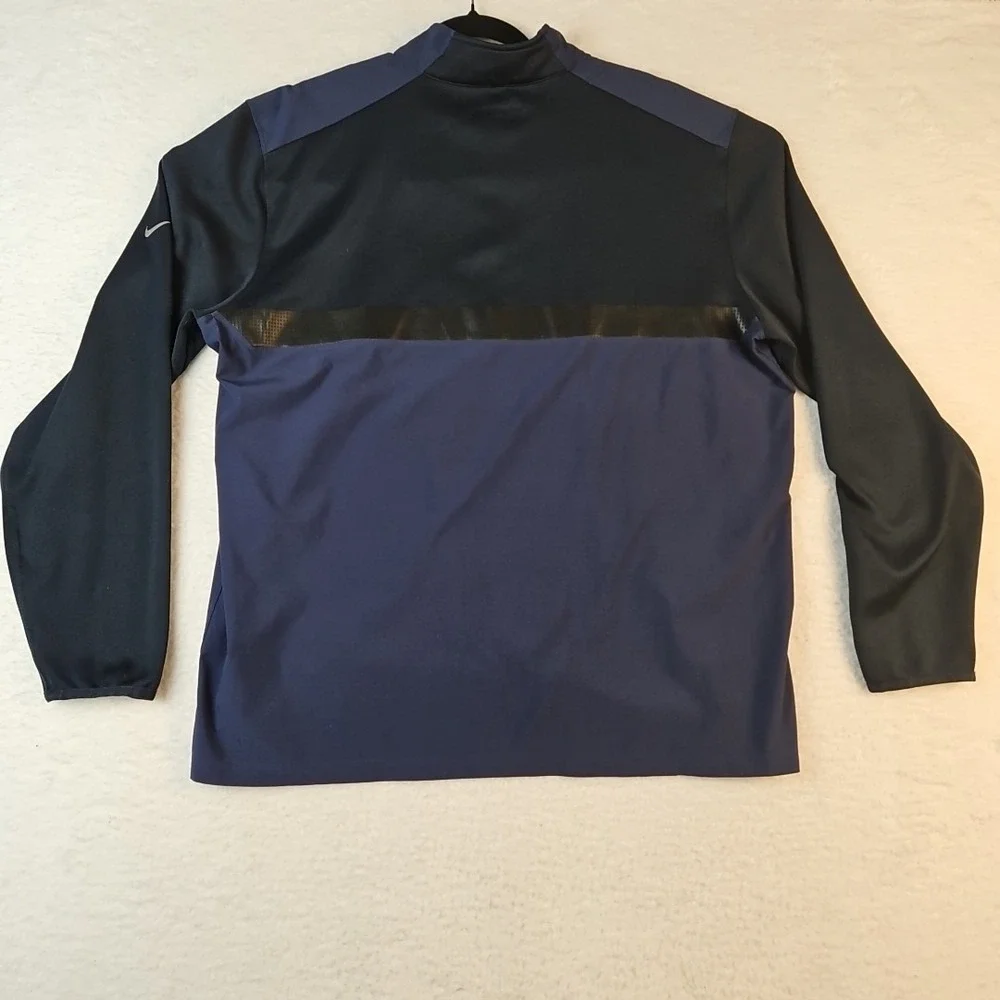 Nike Golf‎ Dri Fit NFL Super Bowl LlII 53 1/4 Zip Bud Lite Size XL Light Jacket